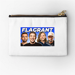Flagrant Podcast Merch Flagrant Podcast Zipper Pouches