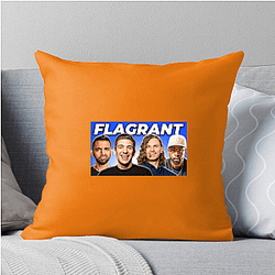 Flagrant Podcast Merch Flagrant Podcast Pillows Cover