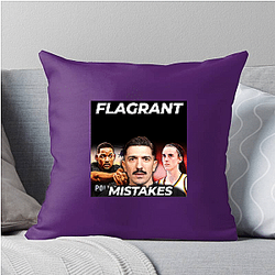 Flagrant Podcast Limited Collection Flagrant Podcast Pillows Cover