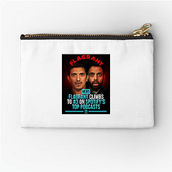 Flagrant Podcast Signature Flagrant Podcast Zipper Pouches