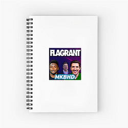 Flagrant Podcast Fan Art Flagrant Podcast Notebook