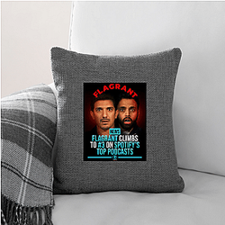 Flagrant Podcast Signature Flagrant Podcast Pillows Cover