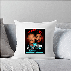Flagrant Podcast Signature Flagrant Podcast Pillows Cover