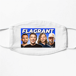 Flagrant Podcast Merch Flagrant Podcast Face Masks