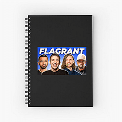 Flagrant Podcast Merch Flagrant Podcast Notebook