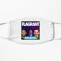 Flagrant Podcast Fan Art Flagrant Podcast Face Masks