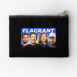 Flagrant Podcast Merch Flagrant Podcast Zipper Pouches