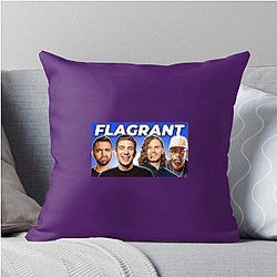 Flagrant Podcast Merch Flagrant Podcast Pillows Cover