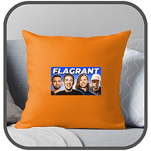 Flagrant Podcast Pillows Cover