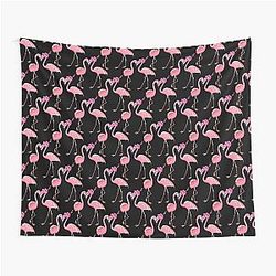 Flamingo Love Tapestry