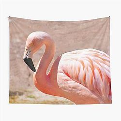 Pink Flamingo Tapestry