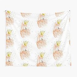Flamingo Crown Tapestry