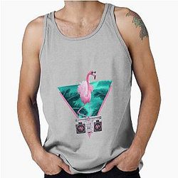 Miami Flamingo Tank Top