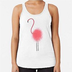 Flamingo Racerback Tank Top