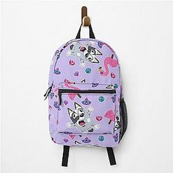 The flamingo backpack queen