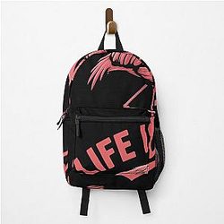 Womens Life is All About Balance Flamingo Lover Gift Backpack