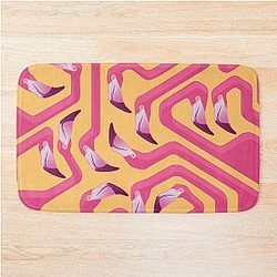 Flamingo Bath Mat