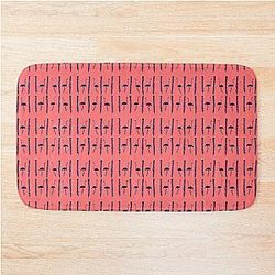 Flamingo Bath Mat
