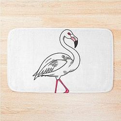 White Flamingo Mat