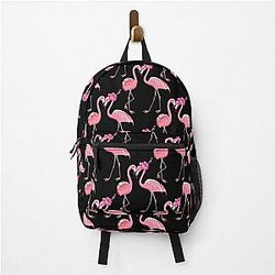 Flamingo Love Couple Backpack