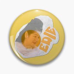 Edie - Edith Massey - The Egg Lady! Pink Flamingos - John Waters Pin