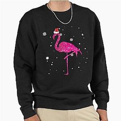 Christmas Flamingo Sweatshirt
