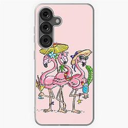 Pink Flamingo Beach Case for Samsung Galaxy