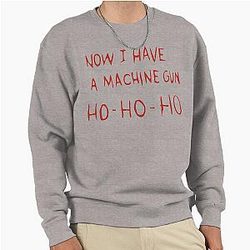 Now I Have a Machine Gun Ho, Die Hard Is a Christmas Movie, Christmas, This Girl Loves Christmas, Funny 2021 Sweaters, Merry Vegan, You Serious Clark Inappropriate Flamingo 2022 Pullover Sweatshirt