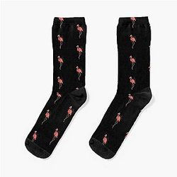 Pink Flamingo Socks