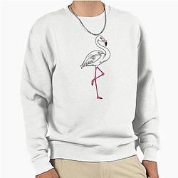 White Flamingo Sweatshirt