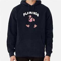 Flamingo Boot Boy Pullover Hoodie