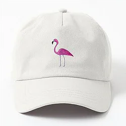 Pink Flamingo Dad Hat