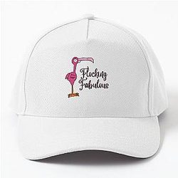 Flocking Flamingo by Everything Baseball Cap