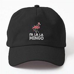 Fa La Mingo Xmas Santa Lights Pajama 2021 Dad Hat