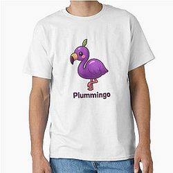 Plummingo Kawaii Plum Flamingo Classic T-Shirt