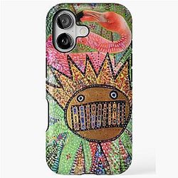 Ween and Flamingo iPhone Tough Case