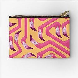 Flamingo Maze Pouch