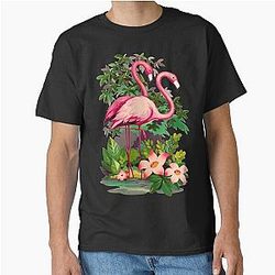 Retro Pink Flamingo Classic T-Shirt
