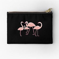 Flamingo Party Pink Flamingo Gift Zipper Pouch