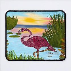 Robot Flamingo Mousepad