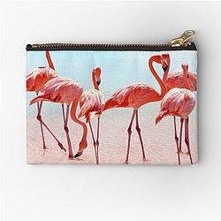 Flamingo Beach Pouch