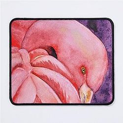 Pink Flamingo Mousepad