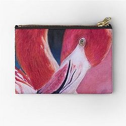 Majestic Flamingo Zipper Pouch