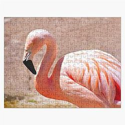 Pink Flamingo Jigsaw Puzzle