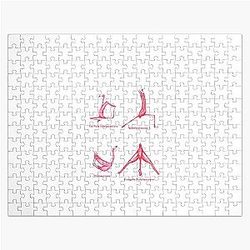 Funny Flamingo Yoga Jigsaw Puzzle
