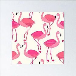 Pink Flamingo Couple