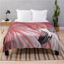 The Flamingo Throw Blanket