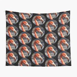 Flamingo Portrait Tapestry