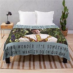 Fleabag Hot Priest Speech Illustration Blanket