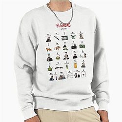 Alphabet Pullover Sweatshirt